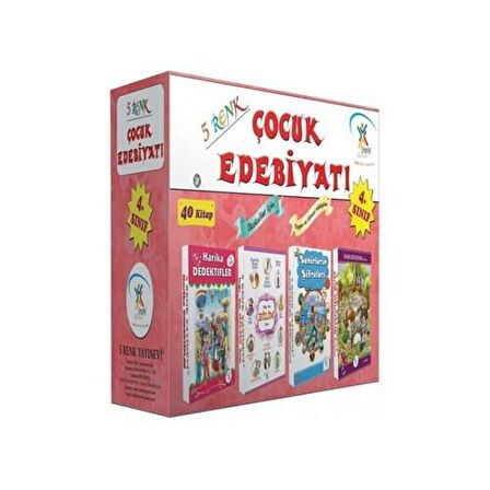 4. Sınıf Çocuk Edebiyatı (40 Kitap Set)