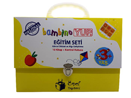 BambinoYUP 3+Yaş Eğitim Seti (10 Kitap+1 Orjinal Kontrol Kutusu)