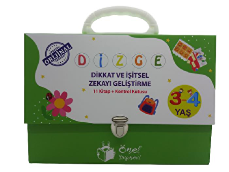 DizgeYUP 3-4 Yaş Eğitim Seti (11 Kitap+1 Orjinal Kontrol Kutusu)