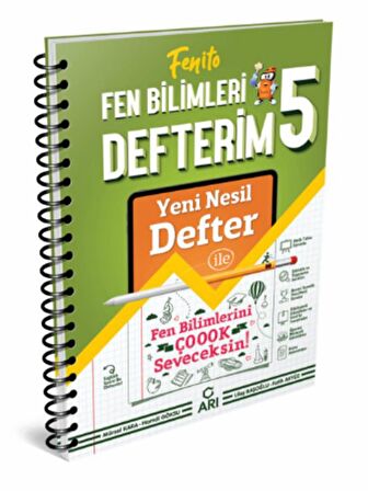 5.Sınıf Fenito Akıllı Fen Bilimleri Defteri