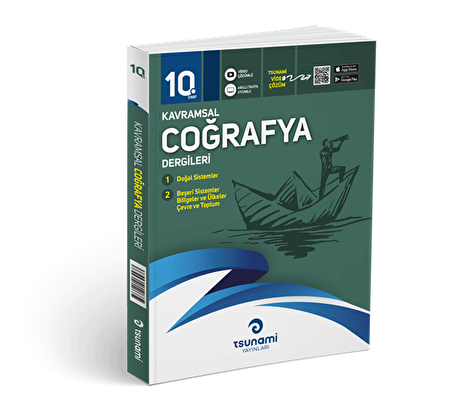 10. Sınıf Kavramsal Coğrafya Dergileri (2 Dergi)