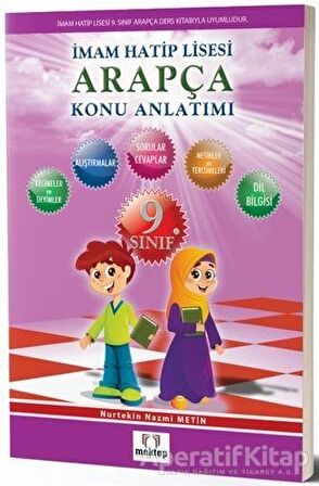 9. Sınıf İmam Hatip Lisesi Arapça Konu Anlatımı