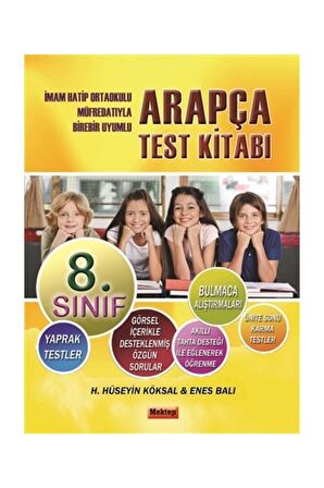 8. Sınıf Arapça Test Kitabı