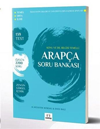 Konu ve Dil Bilgisi Temelli Arapça Soru Bankası