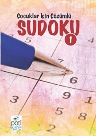 Çocuklar İçin Çözümlü Sudoku 1