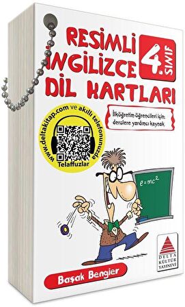 4. Sınıf Resimli İngilizce Dil Kartları