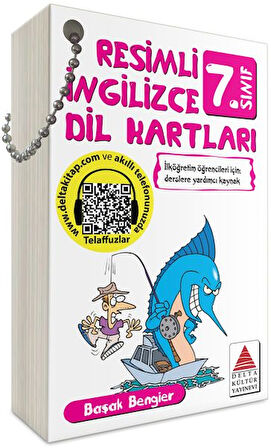 Resimli İngilizce Dil Kartları 7. Sınıf