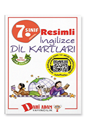 7. Sınıf İngilizce Dil Kartı