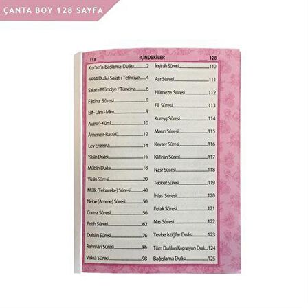 Yasin-i Şerif Türkçe Okunuşlu ve Mealli (Pembe Kapak-Çanta Boy-Sesli Yasin) / Elmalılı Hamdi Yazır