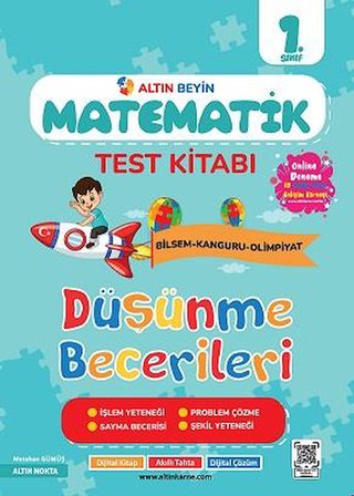 Altın Nokta Yayınları 1.Sınıf Bilsem-Kanguru-Olimpiyat Sınavlarına Hazırlık Seti(6 Kitap)