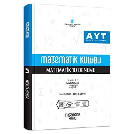 YKS AYT Matematik 10 Deneme Matematik Kulübü Yayınları