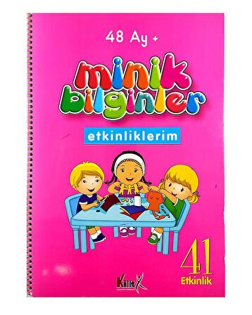 +4 Yaş Minik Bilginler Etkinlik Kitabı (Kilit Yayınları)