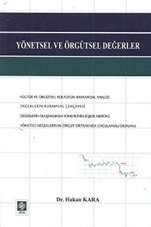 Yönetsel ve Örgütsel Değerler