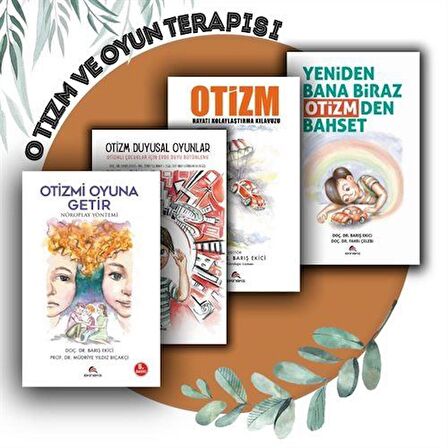 Otizm ve Oyun Terapisi Uygulama Seti (4 Kitap )