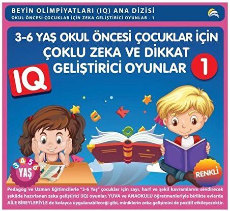 3-6 Yaş Okul Öncesi Çocuklar İçin Çoklu Zeka ve Dikkat Geliştirici Oyunlar 1