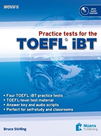 Nova's Practice Tests for the TOEFL iBT +Audio