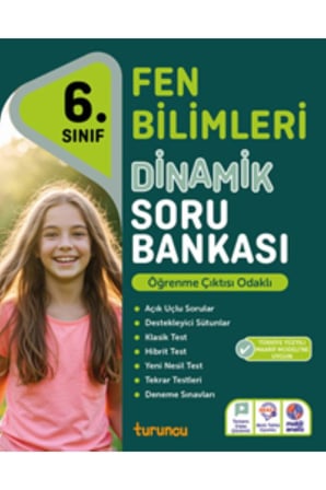 6. SINIF FEN BİLİMLERİ DİNAMİK SORU BANKASI -6. FEN BİLİMLERİ STÜDYO - 6. SINIF FEN BİLİMLERİ KOD 32