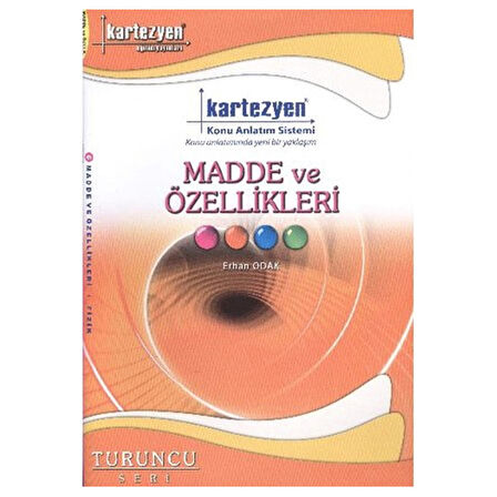 Kartezyen Yayınları Turuncu Fizik 06 Madde ve Özellikleri