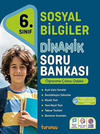 6 .SINIF Sosyal Bilgiler TUDEM DİNAMİK SERİSİ SET - MAARİF MODELİ MÜFREDAT