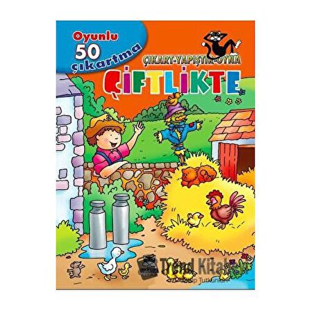 Oyunlu 50 Çıkartma   Çiftlikte