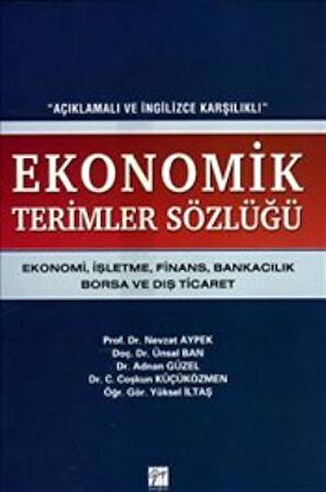 Ekonomik Terimler Sözlüğü