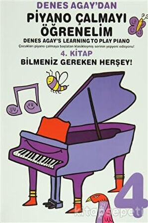 Denes Agay'dan Piyano Çalmayı Öğrenelim 4. Kitap