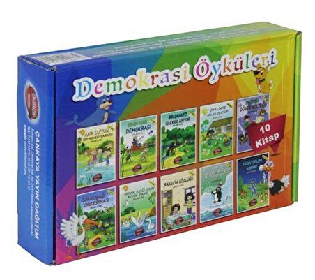Demokrasi Öyküleri Seti (10 Kitap+Soru Kitapçığı) / Özlem Ateş