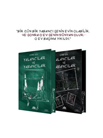 Yalancılar ve Yabancılar kutulu Ciltli Özel Set ve Oyuncak Müzesi Kutulu Ciltli Özel Set Emre Gül Seti 3 Kitap Ciltli 