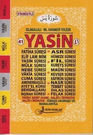 Fihristli 41 Yasin
