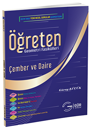 2023 YKS Çember Ve Daire - Öğreten Geometri Fasikülleri