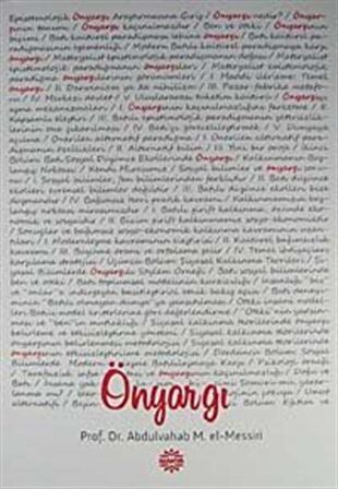 Önyargı / Prof. Dr. Abdulvahab M. El-Messiri
