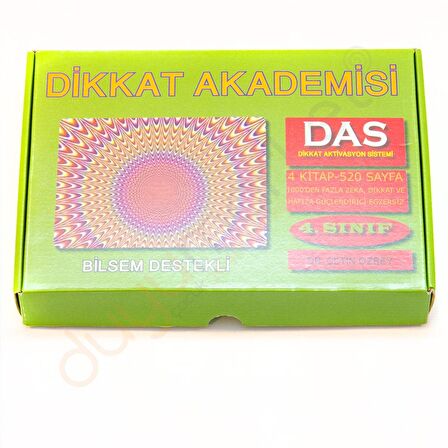 Dikkat Akademisi 4. Sınıf Seti (4 Kitap)