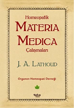 Homeopatik Materia Medica Çalışmaları