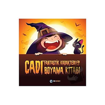 Cadı ve Fantastik Karakterler - Boyama Kitabı