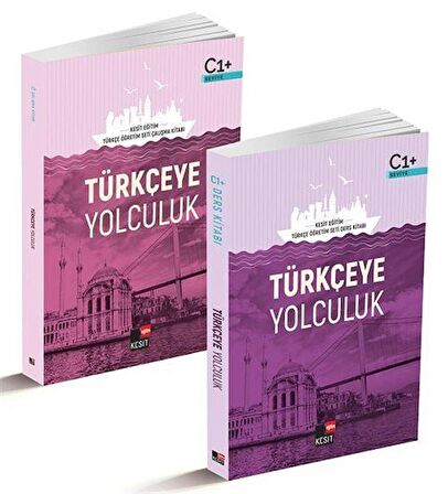 Türkçeye Yolculuk C1 Ders Kitabı / C1 Çalışma Kitabı (2 Kitap Set)