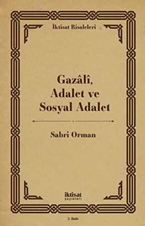 Gazali, Adalet ve Sosyal Adalet