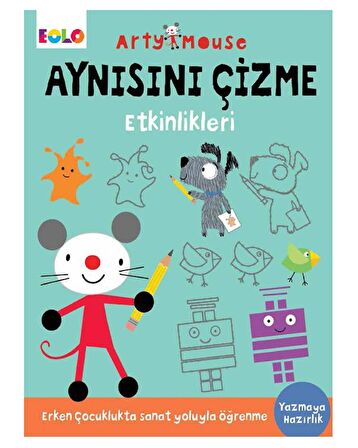 3-6 Yaş Arty Mouse Etkinlik Kitapları 4’lü Set (Eolo Yayınları)