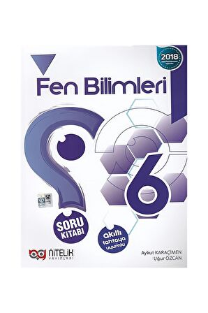 Nitelik Yayınları 6. Sınıf Fen Bilimleri Soru Kitabı