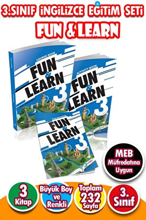 3. Sınıf İngilizce Eğitim Seti FUN & LEARN 