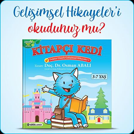 Kitapçı Kedi - Doktor Onaylı Gelişimsel Hikayeler 1