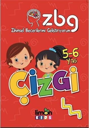ZBG Zihinsel Becerilerimi Geliştiriyorum - 5 - 6 Yaş Çizgi - Kolektif