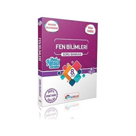8.Sınıf Fen Bilimleri Soru Bankası KöşeBilgi Yayınları
