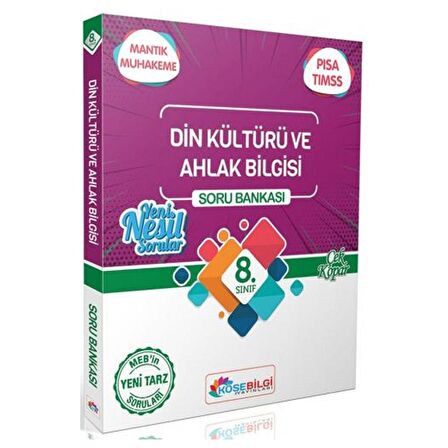 8.Sınıf Din Kültürü Özet Bilgili Soru Bankası KöşeBilgi Yayınları