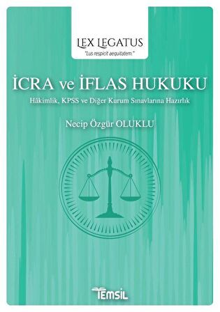 İcra ve İflas Hukuku - Lex Legatus