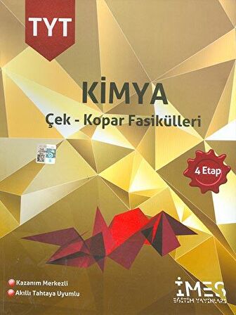 TYT Kimya Çek - Kopar Fasikülleri