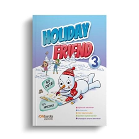 3. Sınıf Holiday Friend Yarıyıl Tatil Kitabı