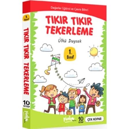 1. Sınıf Tıkır Tıkır Tekerleme (10 Kitap Takım)