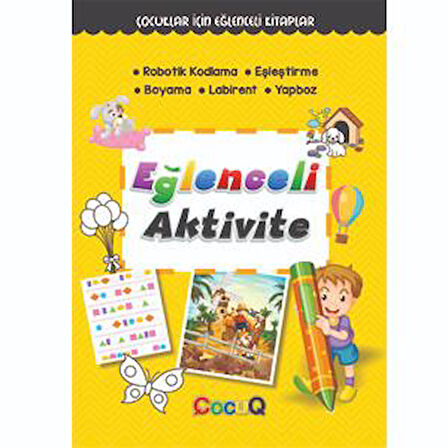 Eğlenceli Aktivite Tekli Kitap