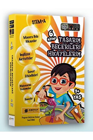 4 Boyut Tasarı Becerileri Hikayelerim Seti 3 Ve 4. Sınıflar