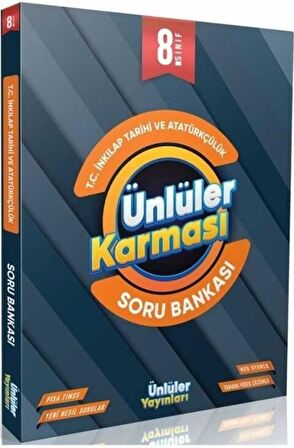 8. Sınıf TC İnkılap Tarihi ve Atatürkçülük Soru Bankası